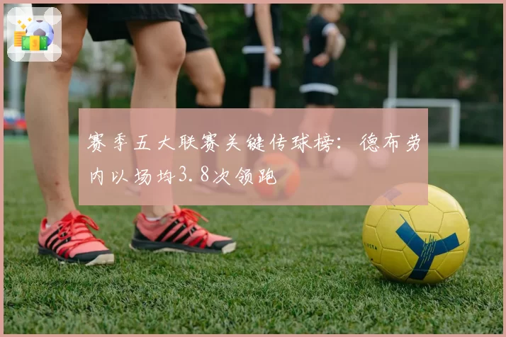 赛季五大联赛关键传球榜：德布劳内以场均3.8次领跑